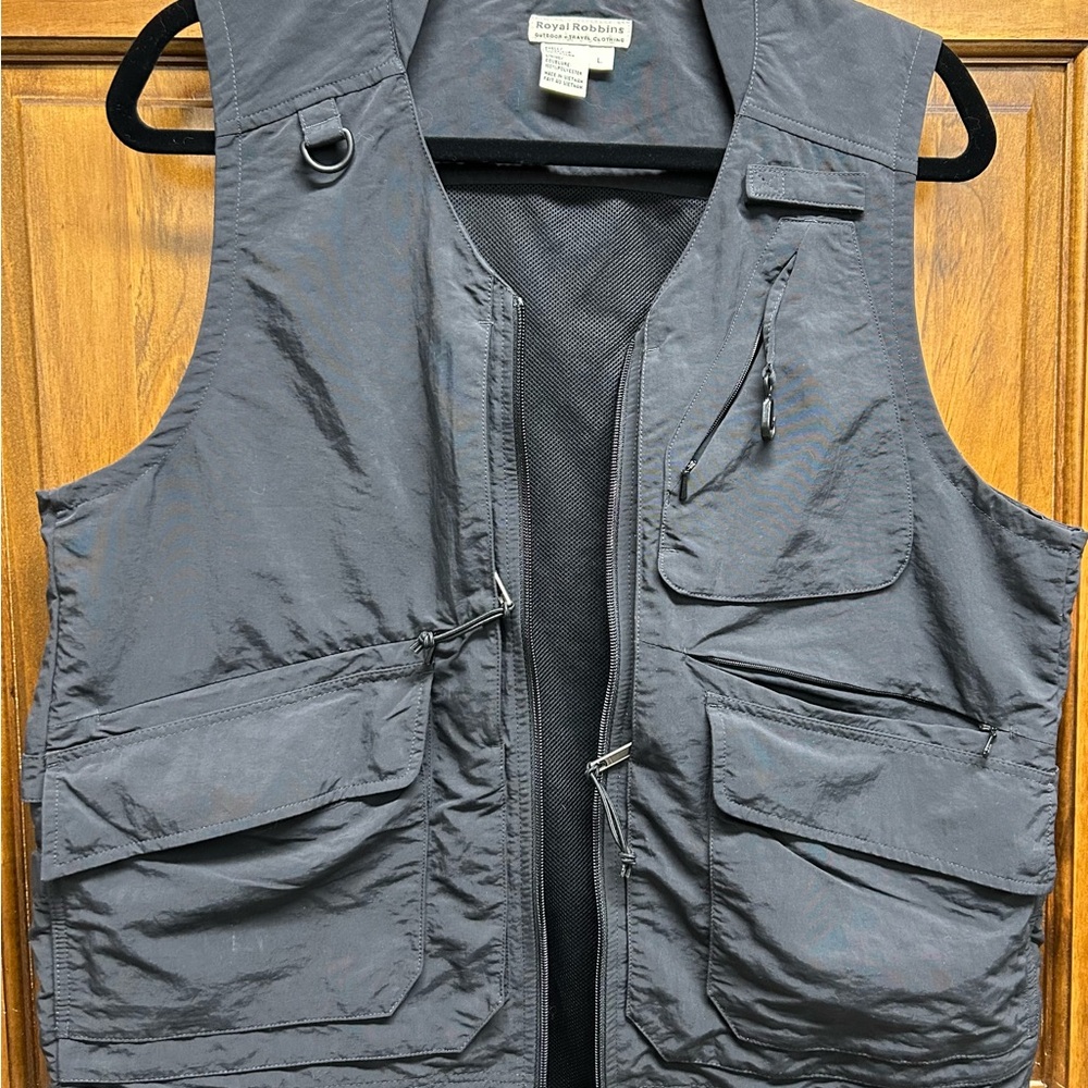 Royal Robbins Black Utility Vest